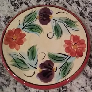 Gail Pittman for Beau Rivage Trivet Plate hand painted!